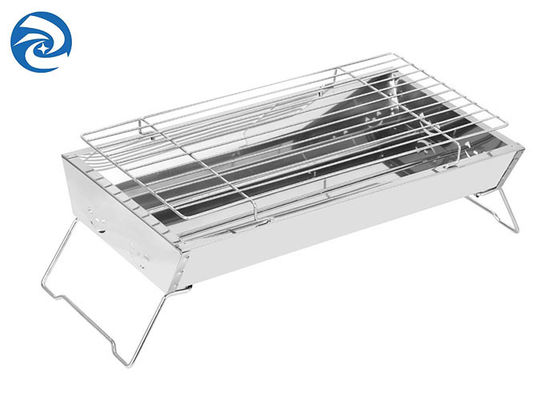 SS403 parrilla de acero inoxidable portátil 17,7 ' x9 ' personas de x2.4” 2 a 4