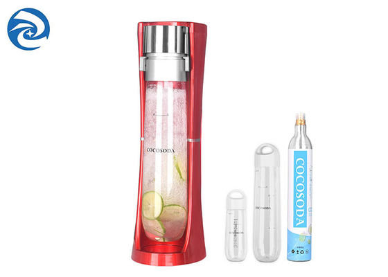 anuncio publicitario rojo de la máquina del agua de la burbuja de 500ml 1000ml