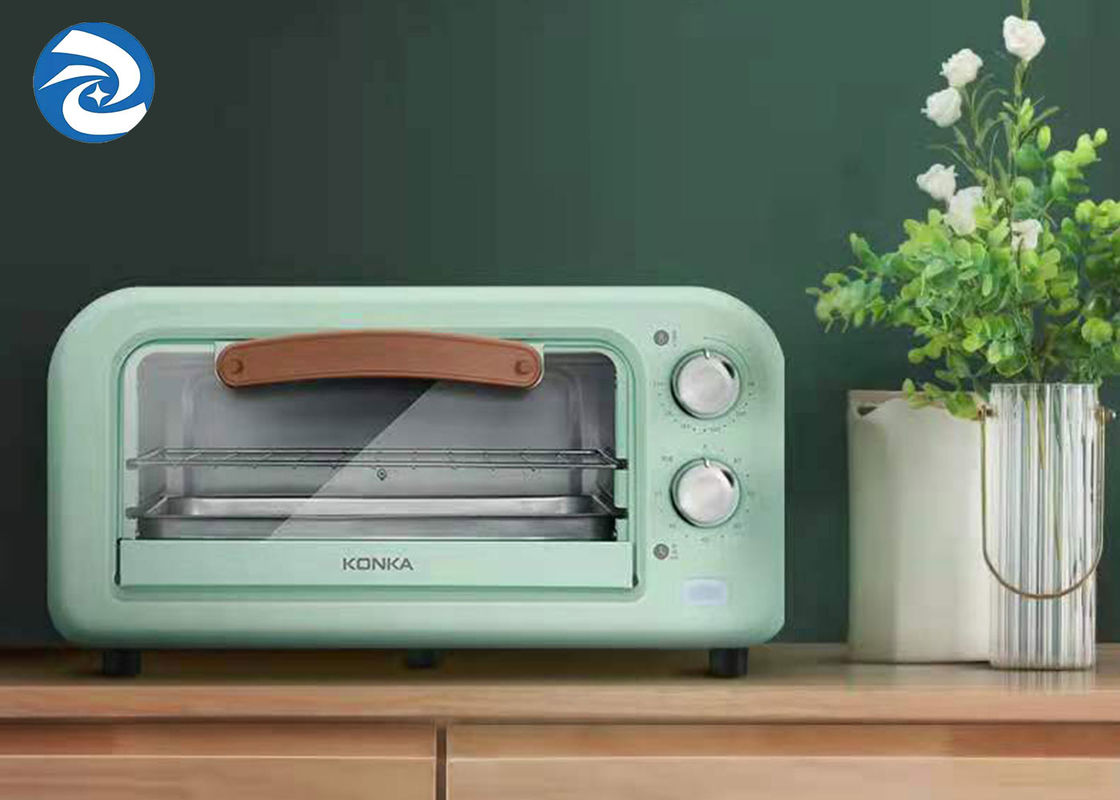 tubo de calefacción de acero inoxidable del cuerpo de aluminio de la tostadora de 800W 12L y de los hornos 12.7qt de la tostadora