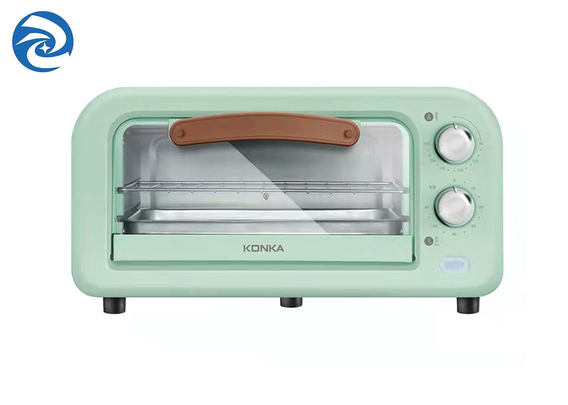 tubo de calefacción de acero inoxidable del cuerpo de aluminio de la tostadora de 800W 12L y de los hornos 12.7qt de la tostadora