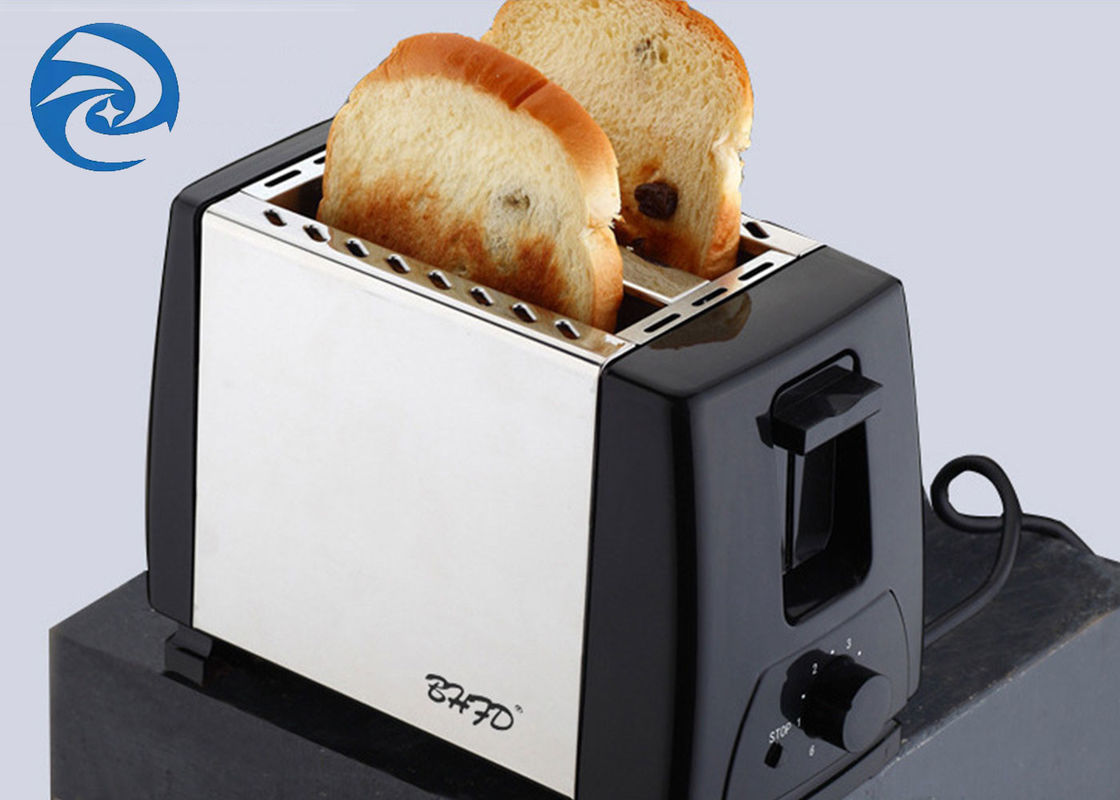 velocidades de acero inoxidable de la rebanada de la tostadora 2 del pan de 220V 750W 6