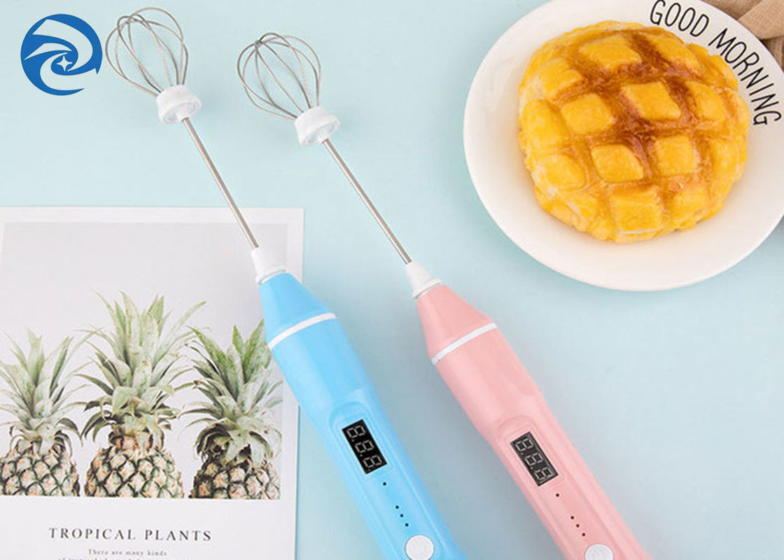 leche recargable Frother de los mezcladores 1200mAh USB del soporte 0.5A