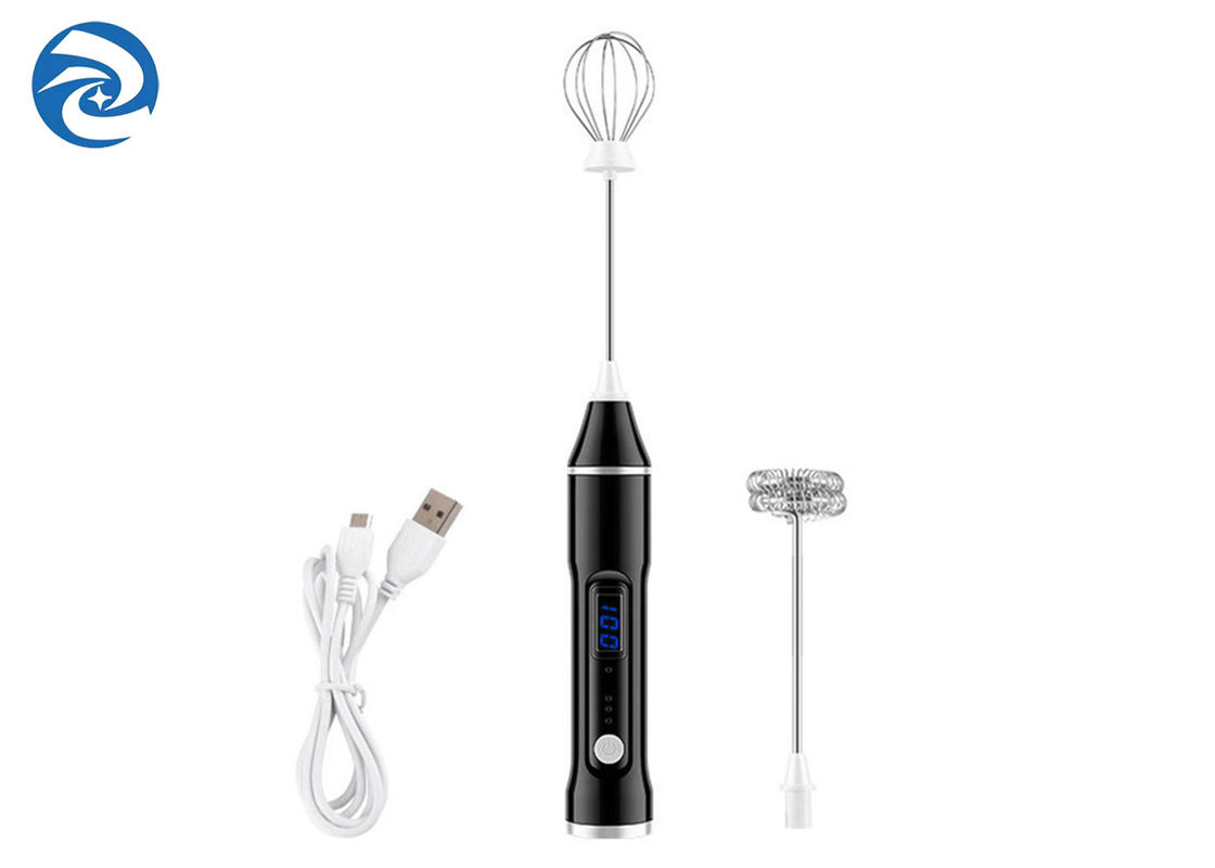leche recargable Frother de los mezcladores 1200mAh USB del soporte 0.5A