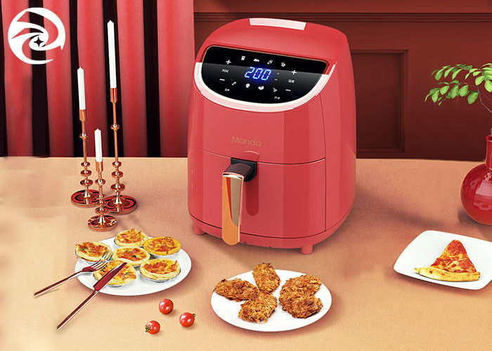 capacidad grande de las sartenes elegantes del aire de 3.5L LCD 3,7 cuartos de galón