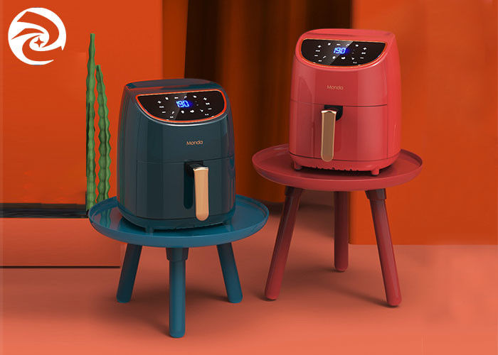 capacidad grande de las sartenes elegantes del aire de 3.5L LCD 3,7 cuartos de galón