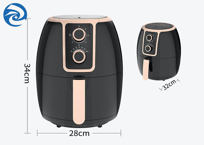 capacidad grande elegante de las sartenes 1400W del aire 5L automática