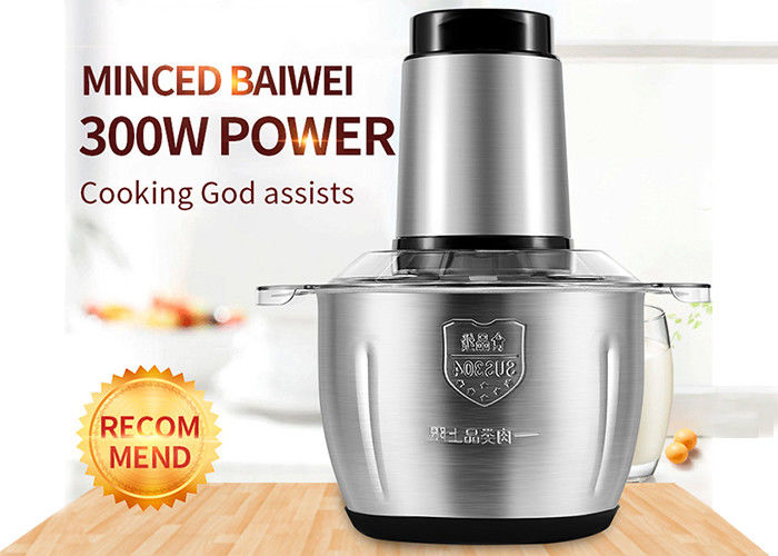 máquina para picar carne eléctrica del hogar de los Juicers 2L 250W 300W de las máquinas para picar carne de los interruptores 3L