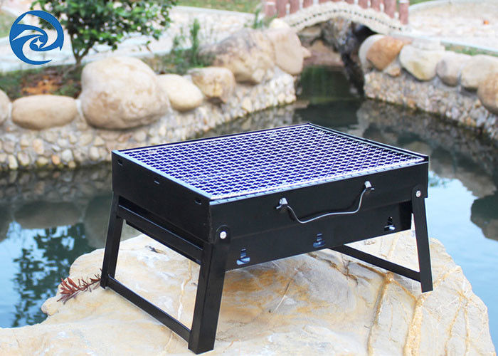 BARBACOA plegable portátil de acero inoxidable de los 35cm×27cm×20cm