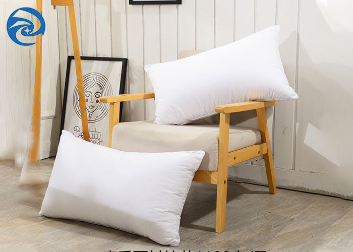 El lecho del hotel de la pluma del algodón fija la base 20.1-25cm de la almohada del terciopelo